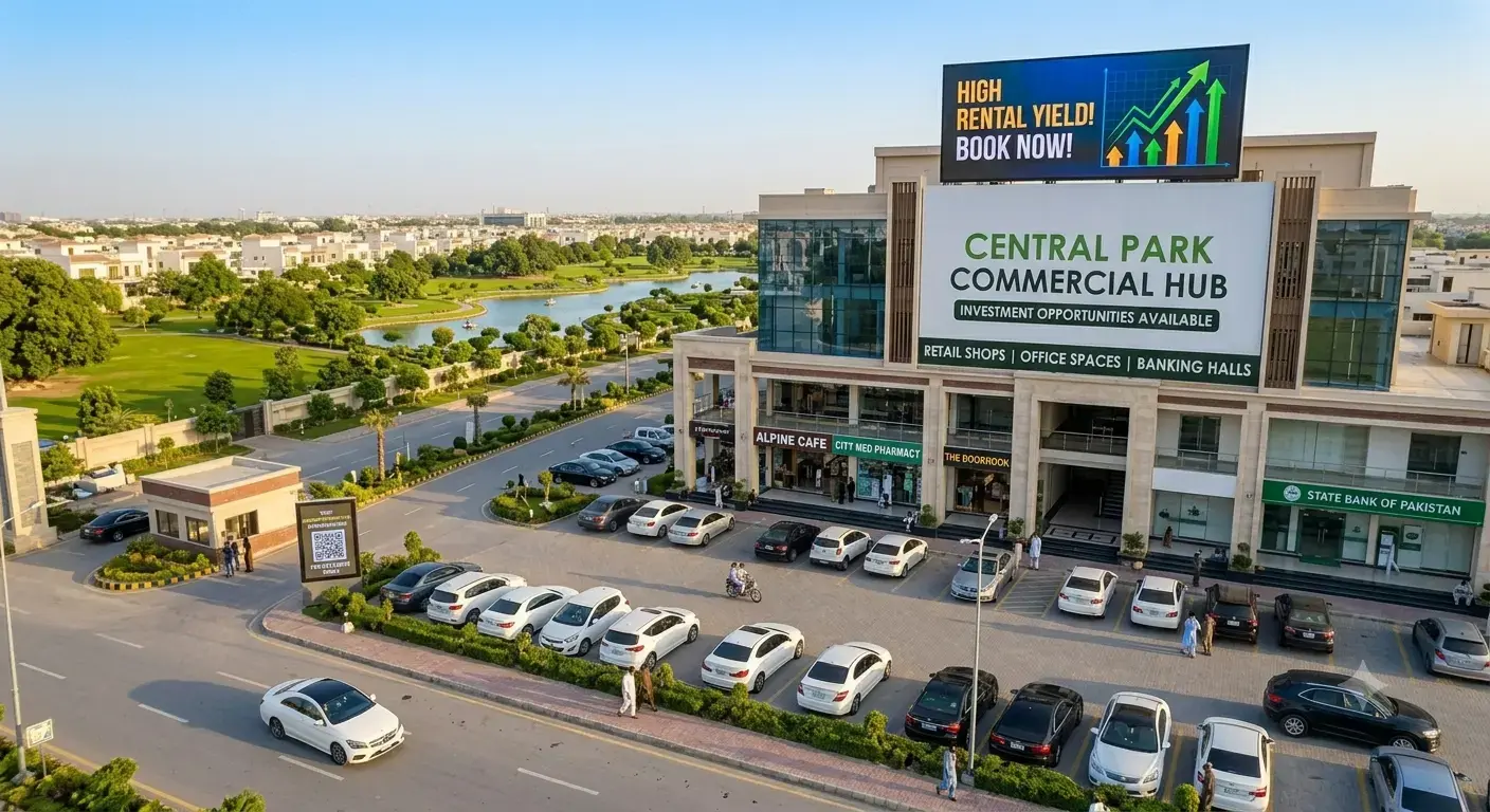 Commercial Property Investment: Why Central Park Housing Scheme is a Retail Goldmine